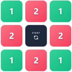 1 or 2 wheel random generator