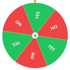 yes or no wheel random generator