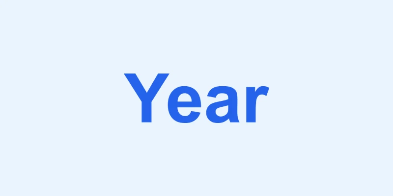 Random Year Generator